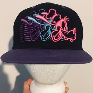 3D Neon Goofy SnapBack (NWOT)